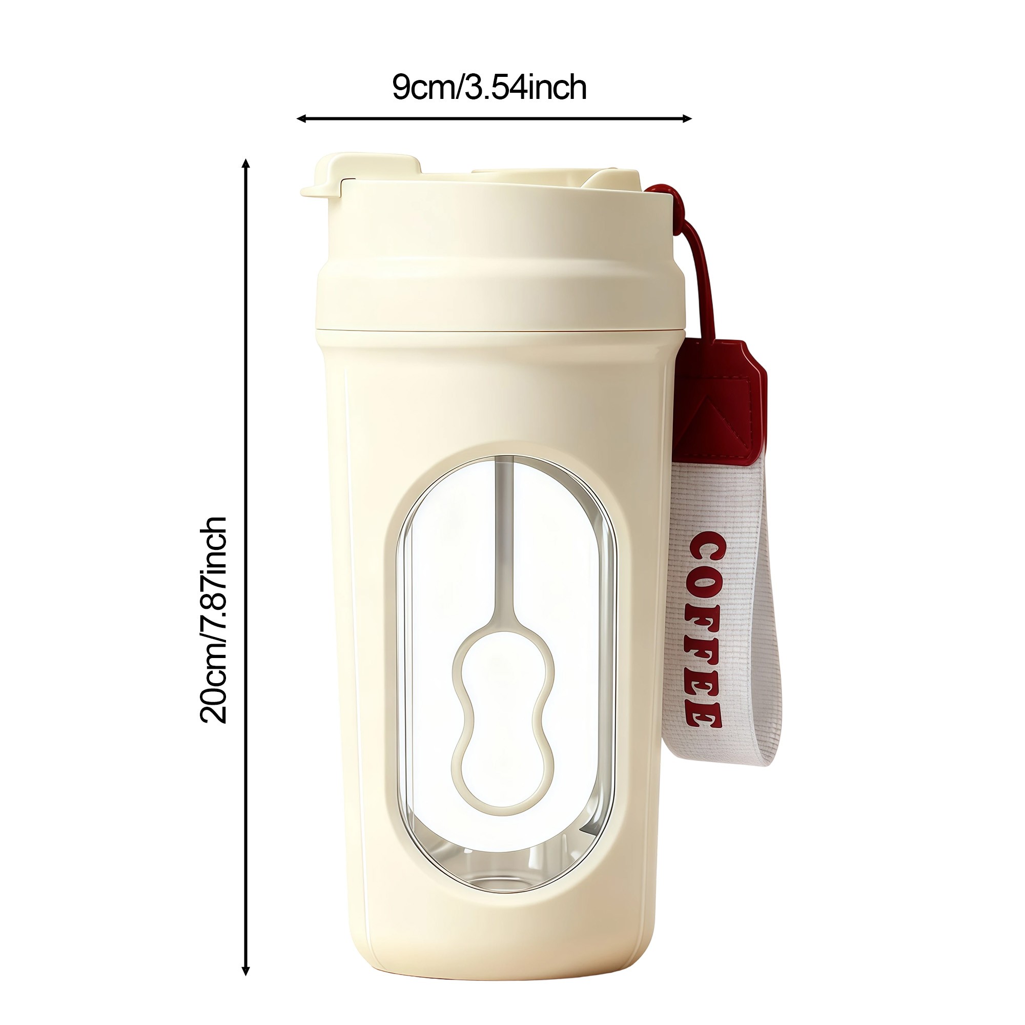 450ML Electric Protein Mixer Shaker Bottle Vortex Cup Blende