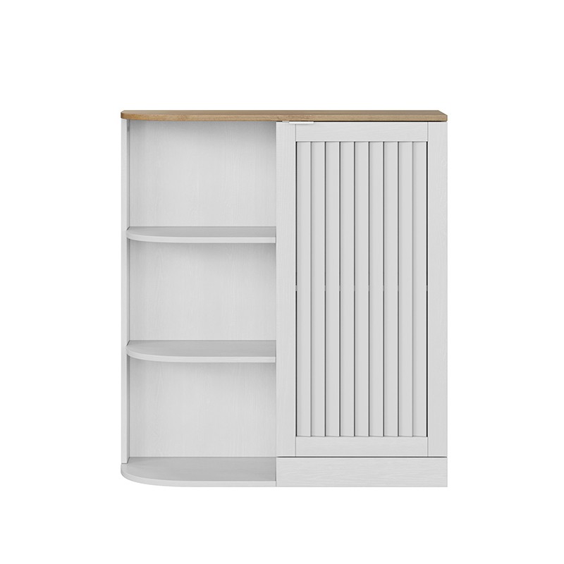 Placard avec portes grillagees