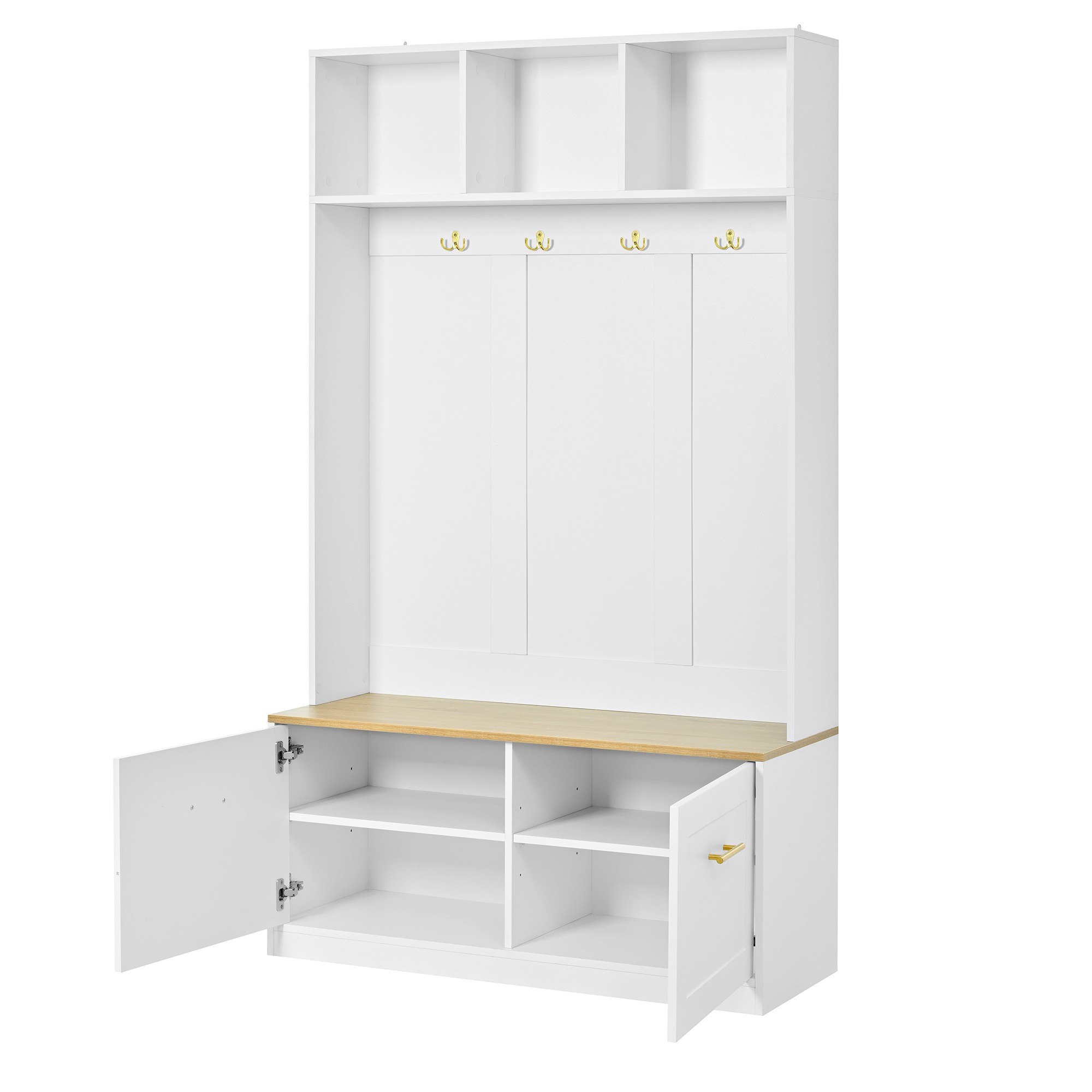 Niches et banc