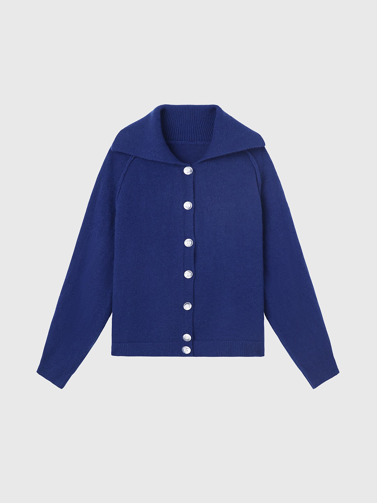 Lapel Full Buttoned Sweater
