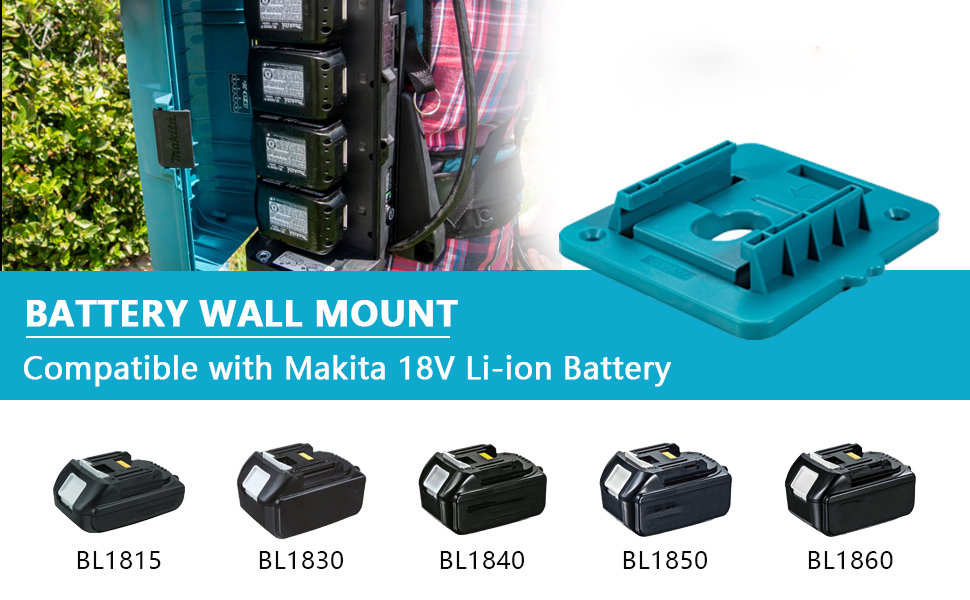 Makita battery holder
