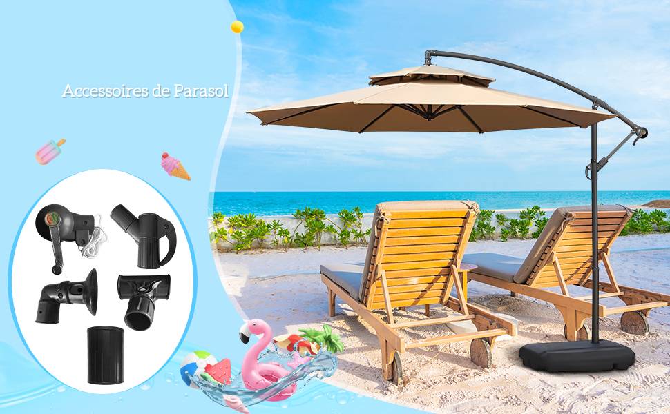 accessoire parasol