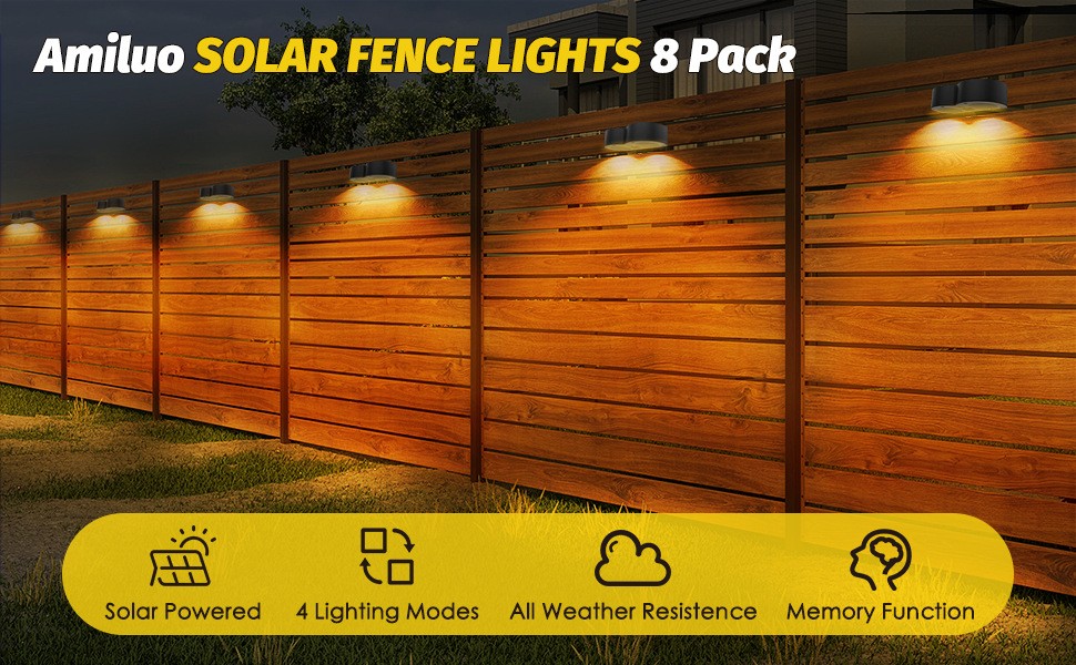 Marca - Lámpara Solar - Modelo - Lámpara de Pared Exterior Valla - Tipo de Producto - Iluminación Decorativa Color - details 9