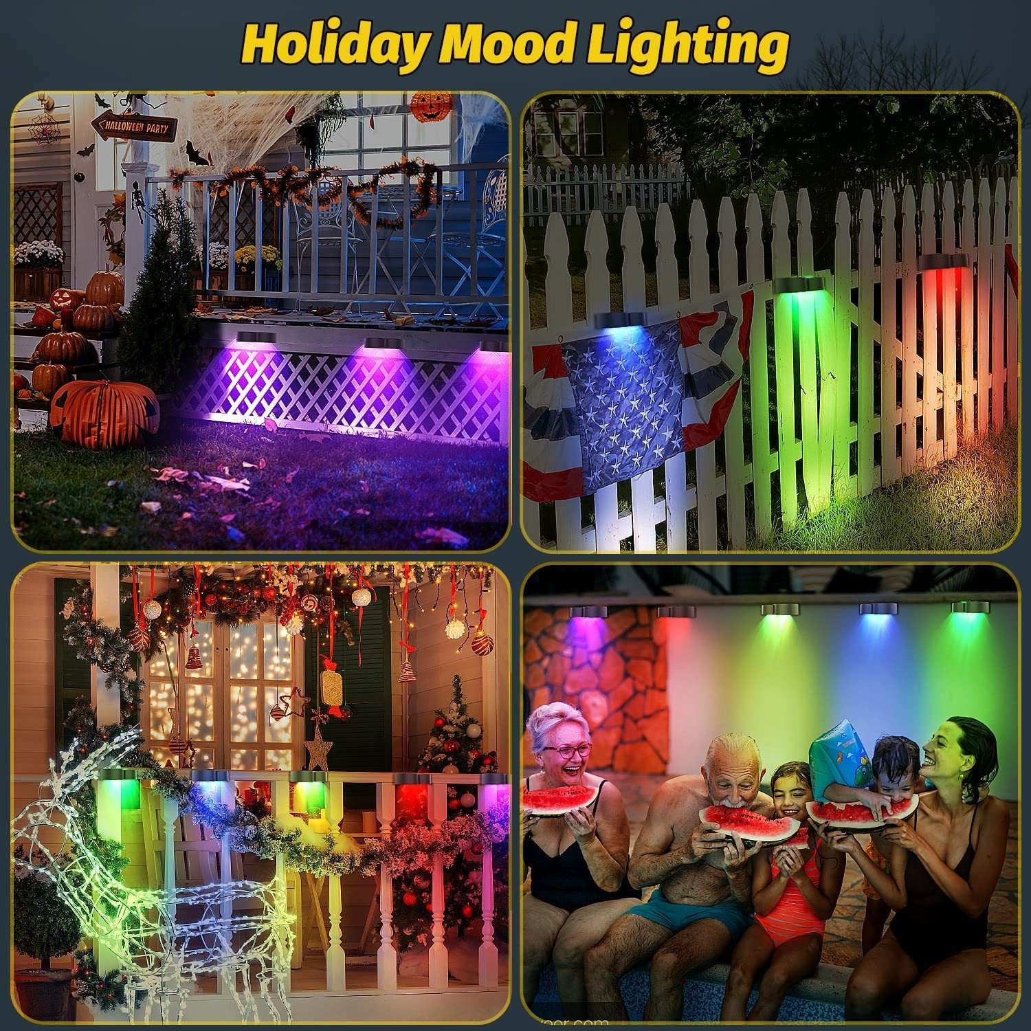 Marca - Lámpara Solar - Modelo - Lámpara de Pared Exterior Valla - Tipo de Producto - Iluminación Decorativa Color - details 13