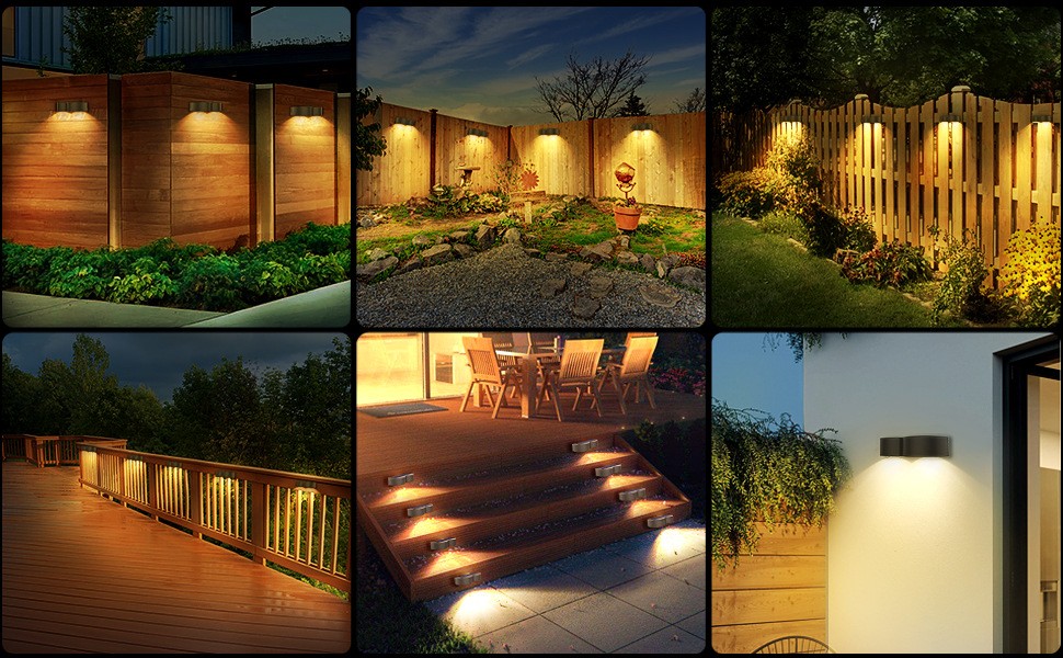 Marca - Lámpara Solar - Modelo - Lámpara de Pared Exterior Valla - Tipo de Producto - Iluminación Decorativa Color - details 15