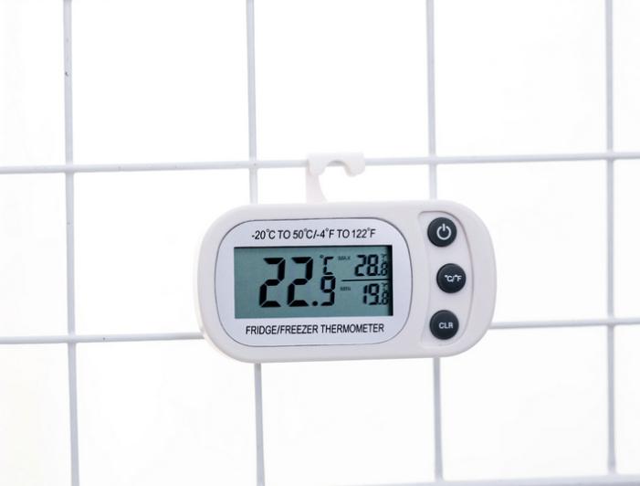 Termometro Digitale Per Frigo E Congelatore Pitasha | Impermeabile IPX3 | Misura Max/min | Display Grande
